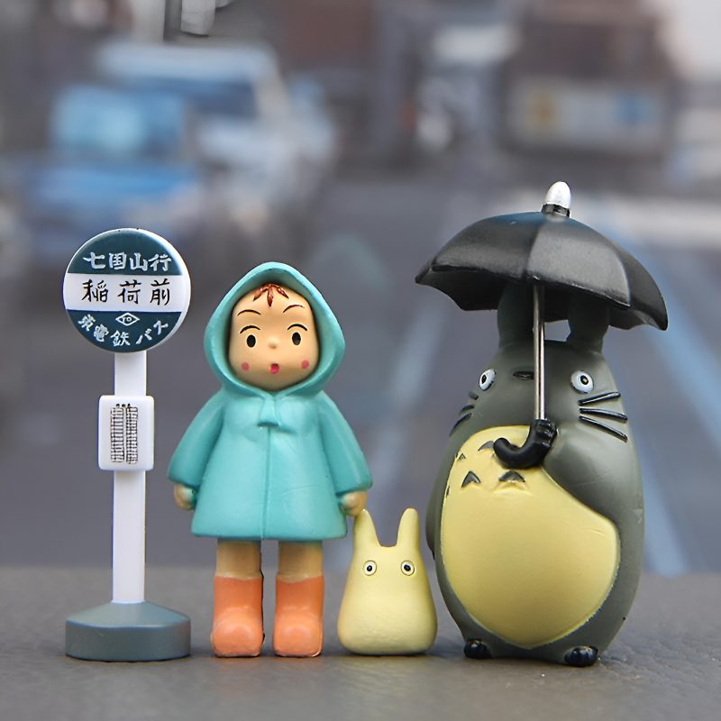 Figurine Totoro Arrêt de Bus