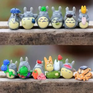 Mini Figurine Totoro 12 Pièces