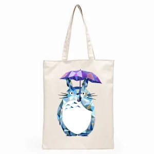 Tote Bag Totoro Abstrait