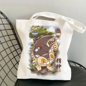 Tote Bag Chat Bus