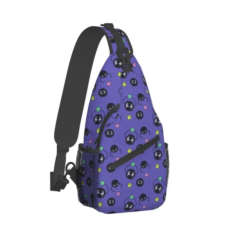 Sac Poitrine Totoro Noiraudes Mauve – Image 2