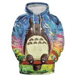 Sweat Totoro Enfant Artistique