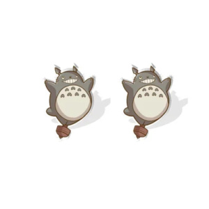 Boucles d'oreilles Totoro Toupie