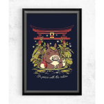 Poster Totoro Zen