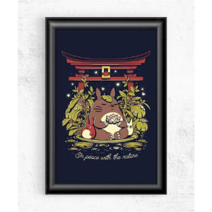 Poster Totoro Zen