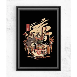 Poster Kaonashi Totoro