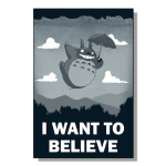 Poster Totoro Volant