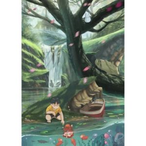 Poster Ponyo Arbre