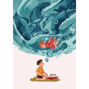 Poster Ponyo Artistique
