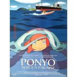 Poster Ponyo Sur La Falaise