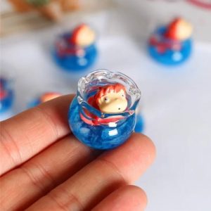 Figurine Ponyo Bleue