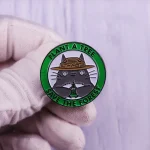 Broche Totoro Ecologique