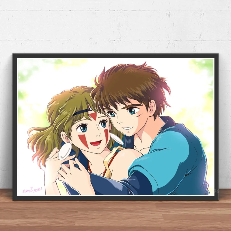 Poster Princesse Mononoké Amour