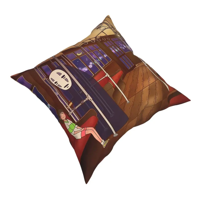 Housse de Coussin Chihiro Train – Image 2