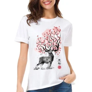 T-Shirt Princesse Mononoké Cerisier
