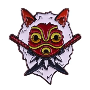 Pin's Princesse Mononoké Masquée