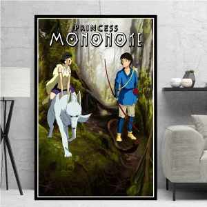 Poster Princesse Mononoké Ashitaka