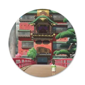 Magnet Ghibli Chihiro Temple