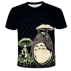 T-Shirt Totoro Pluie