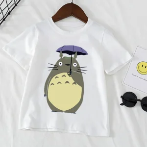 T-Shirt Totoro Enfant Parapluie