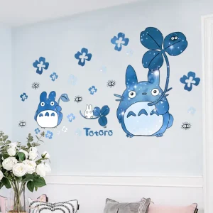 Sticker Mural Totoro Trèfle