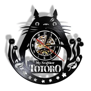 Horloge Vinyle Totoro