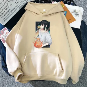 Sweat Oversize Hauru et Calcifer