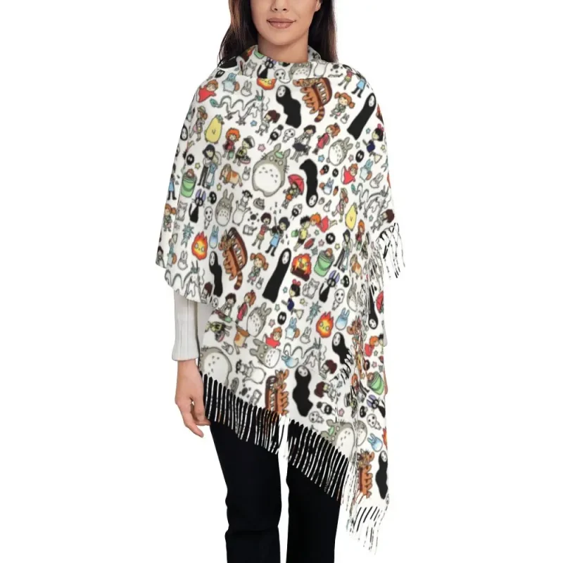 Echarpe Ghibli Blanche – Image 2