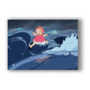 Poster Ponyo Tempête