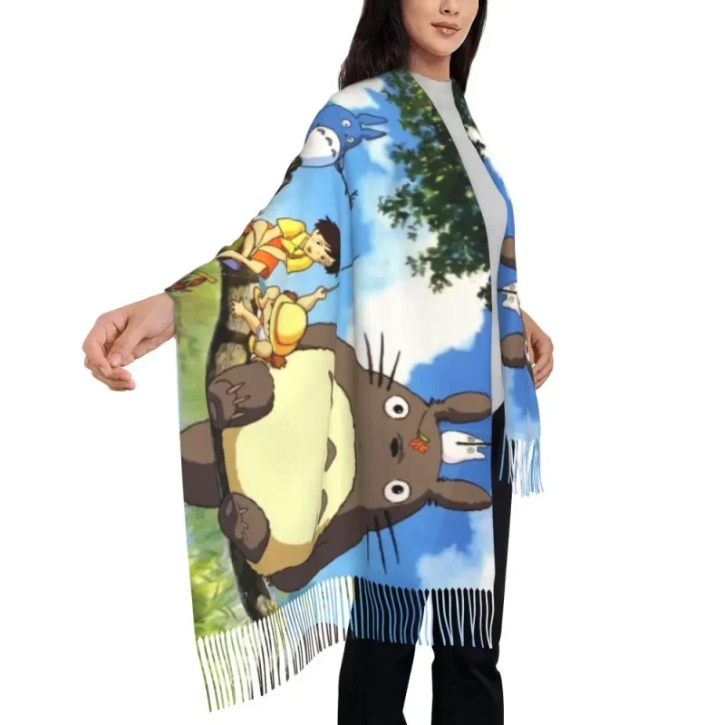 Echarpe Totoro Pêche – Image 5