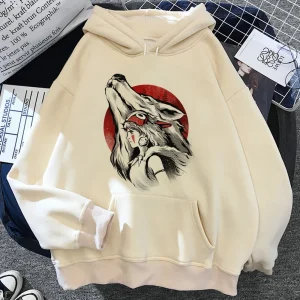 Sweat Princesse Mononoké Beige Combat