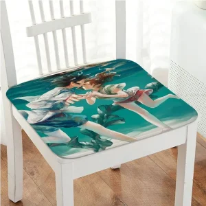 Coussin Chihiro Océan