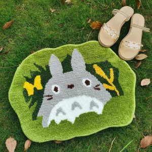 Tapis Chambre Totoro Vert