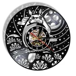 Horloge Vinyle Totoro Paysage