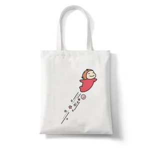 Tote Bag Ponyo Heureux