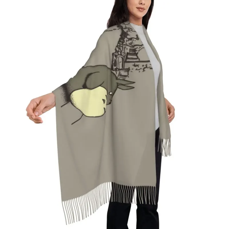 Echarpe Totoro Beige – Image 5