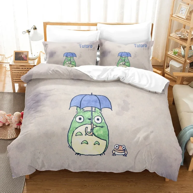 Housse de Couette Totoro Parapluie