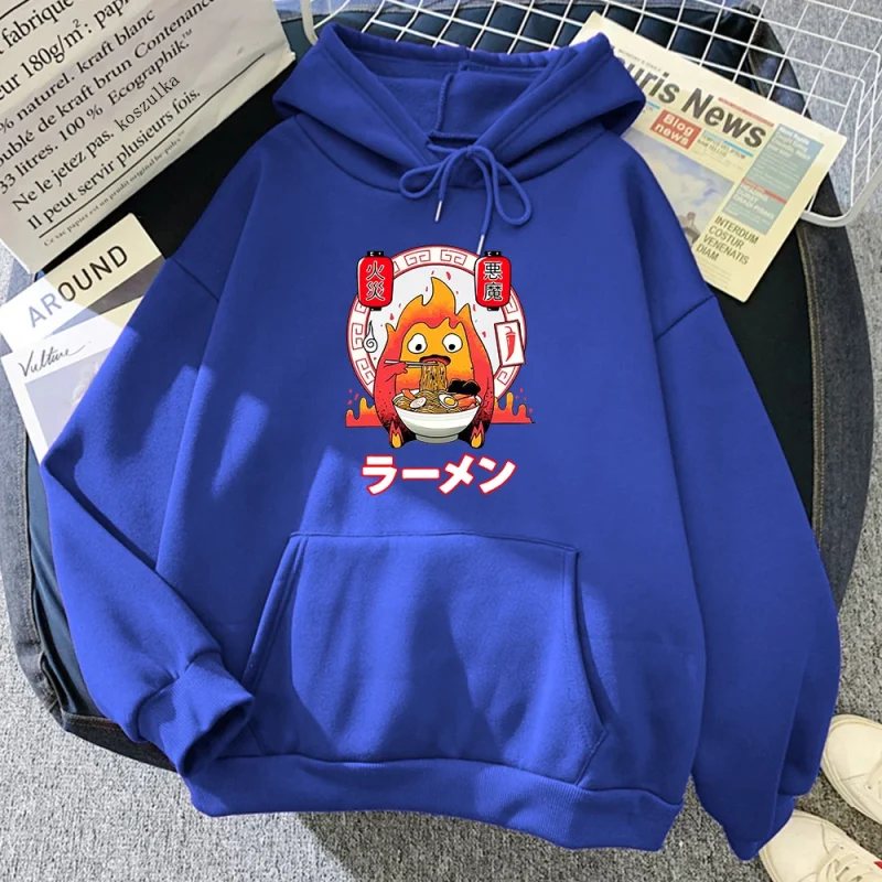 Sweat Oversize Calcifer Ramen – Image 9
