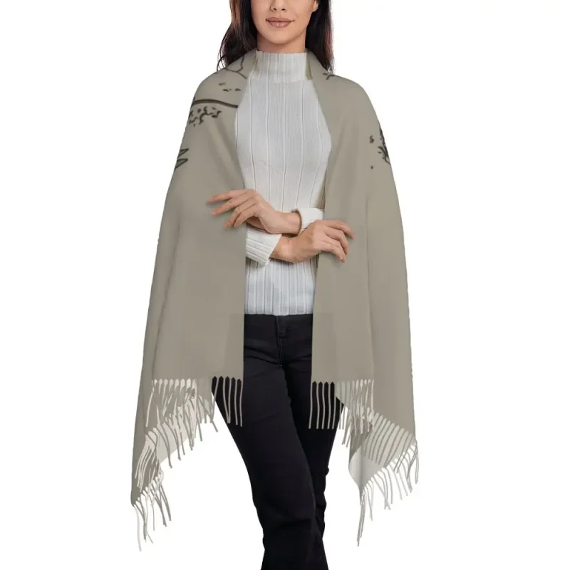 Echarpe Totoro Beige – Image 4