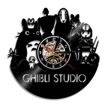 Horloge Vinyle Totoro Ghibli