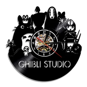Horloge Vinyle Totoro Ghibli