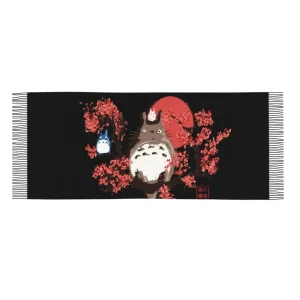 Echarpe Totoro Cerisier
