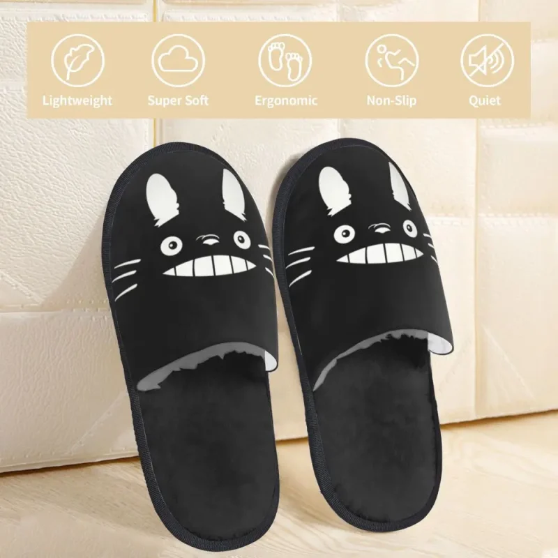 Pantoufle Totoro Noir – Image 3