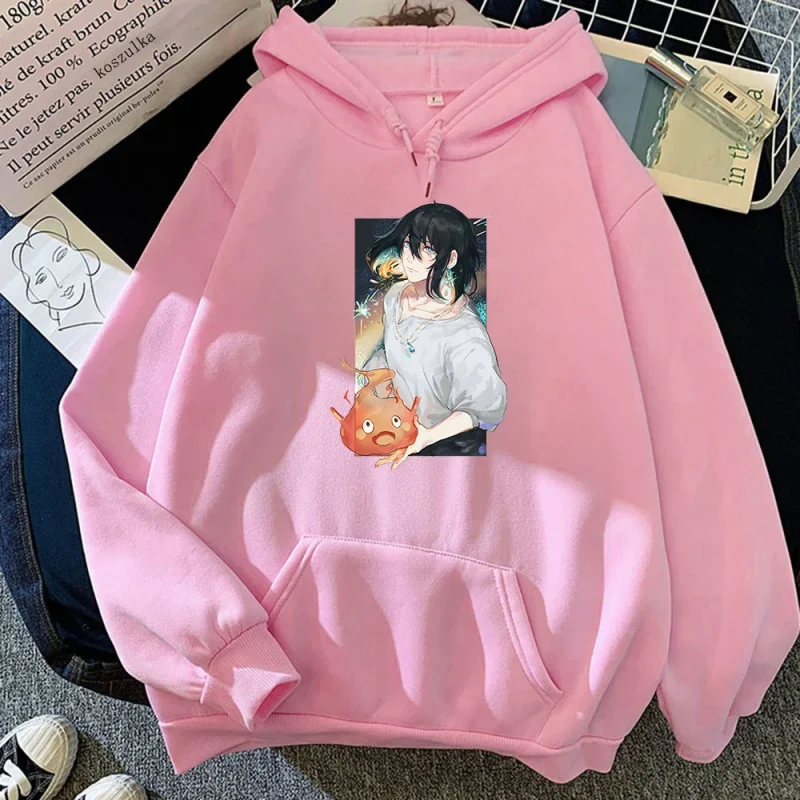 Sweat Oversize Hauru et Calcifer – Image 2