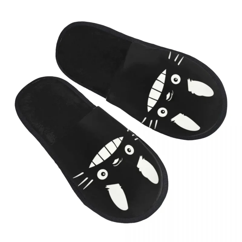 Pantoufle Totoro Noir