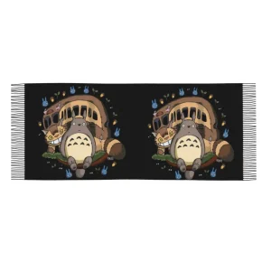 Echarpe Totoro Chat Bus