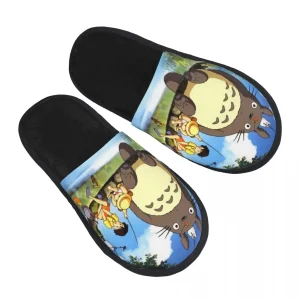 Chaussons Totoro Pêche