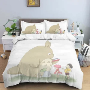 Housse de Couette Totoro Blanche