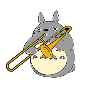 Broche Totoro Trombonne