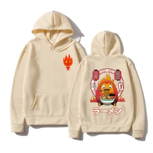 Sweat Oversize Calcifer Japonais